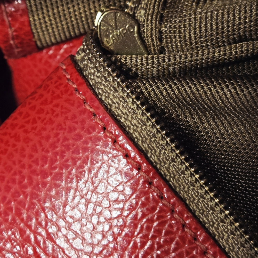 Vintage Coach Madison Biltmore 4417 Bordeaux Red Hand Bag Crossbody - Picture 16 of 16